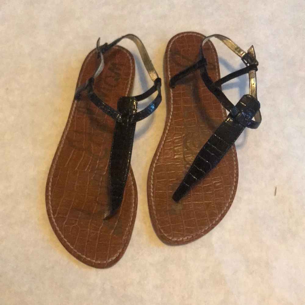 Sam Edelman classic black sandals